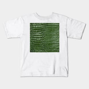 Animal Prints Alligator Pattern 1 Kids T-Shirt